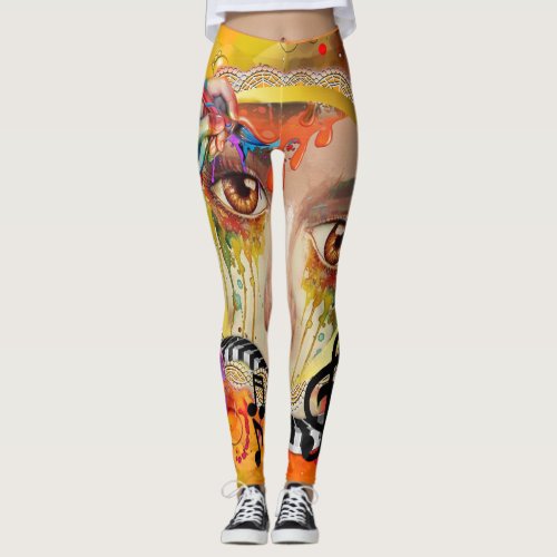 The Artist pallet Leggings