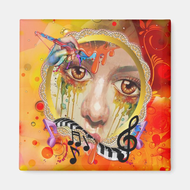 The Artist pallet Magnet (Front)