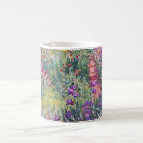 The Artists Garden in Giverny by Claude Monet Coffee Mug