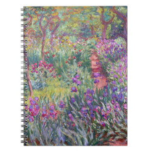 The Artist’s Garden in Giverny by Claude Monet Notebook