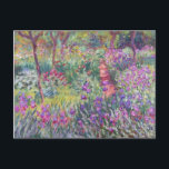 The Artist’s Garden in Giverny by Claude Monet Postcard<br><div class="desc">The Artist’s Garden in Giverny
by Claude Monet</div>