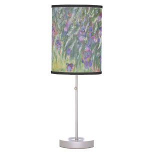 The Artist’s Garden in Giverny by Claude Monet Table Lamp