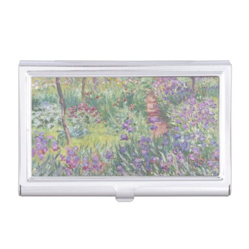 The Artists Garden in Giverny _ Claude Monet Business Card Case