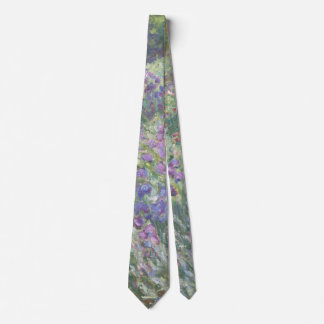The Artist’s Garden in Giverny - Claude Monet Neck Tie