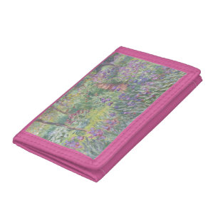 The Artist’s Garden in Giverny - Claude Monet Tri-fold Wallet