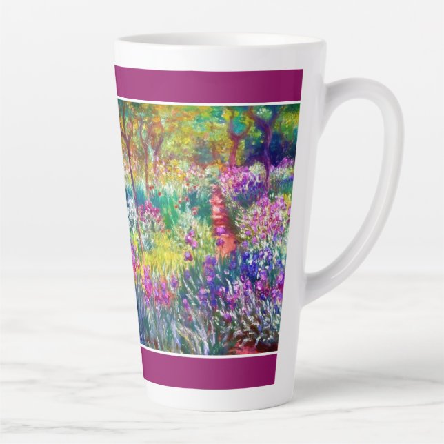 The Artist’s Garden in Giverny Latte Mug (Right)