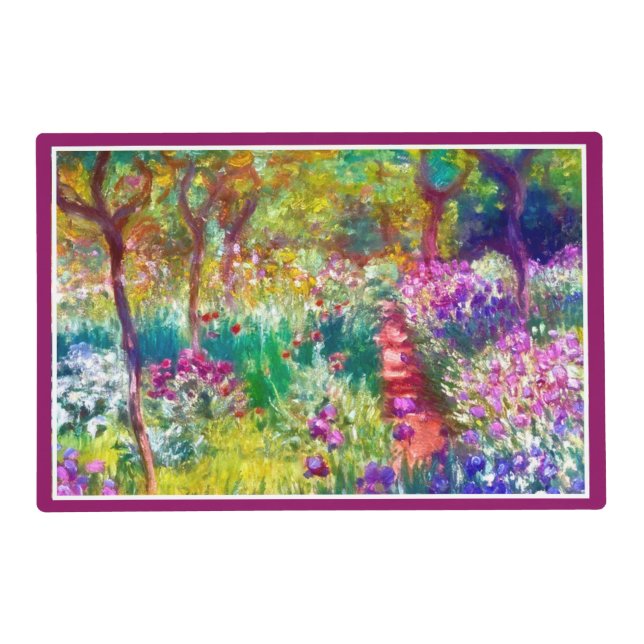 The Artist’s Garden in Giverny Placemat (Front)