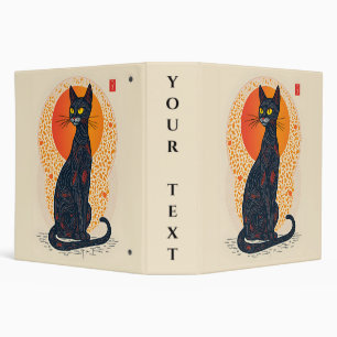 The Artistic Cat 3 Ring Binder