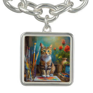 The Artistic Cat Bracelet