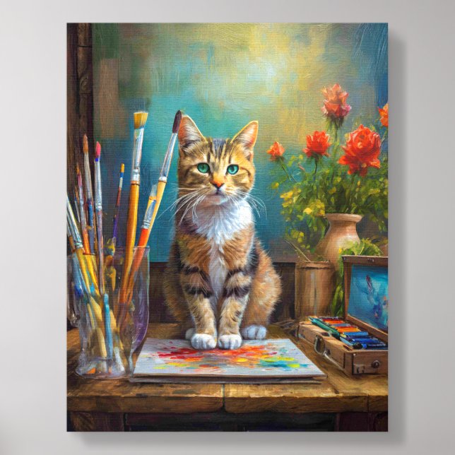 The Artistic Cat Foam Core Photo Tile (Front Set)
