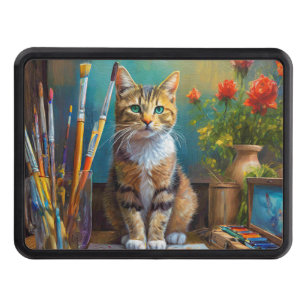 The Artistic Cat Hitch Cover