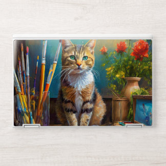 The Artistic Cat HP Laptop Skin