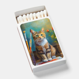 The Artistic Cat Matchboxes