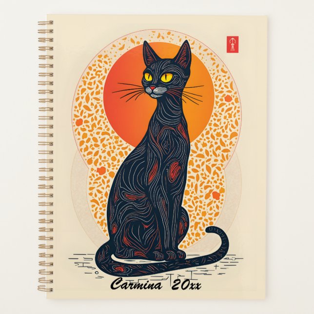 The Artistic Cat Planner (Front)
