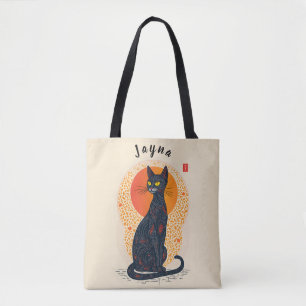 The Artistic Cat Tote Bag