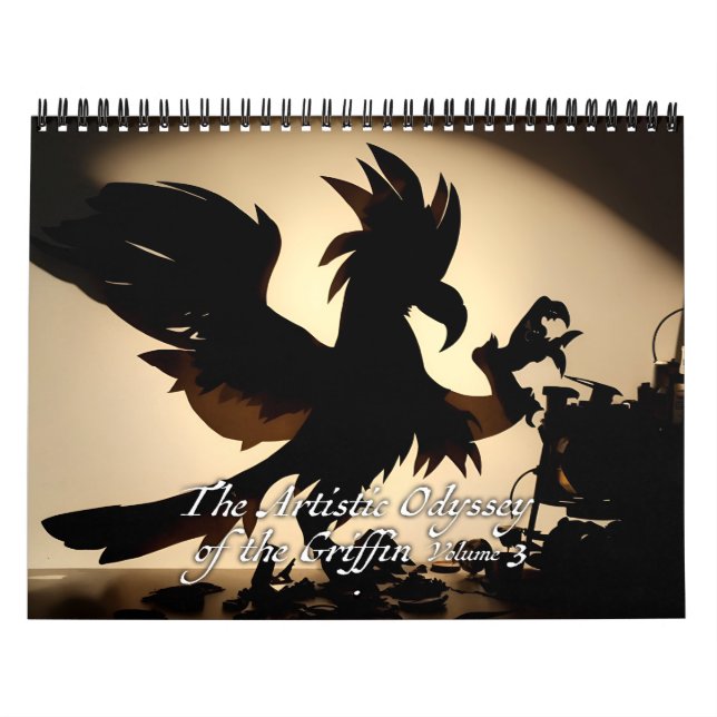 The Artistic Odyssey of the Griffin Volume 3 Calendar (Cover)