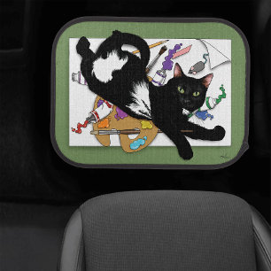 The Artist's Cat Car Mat
