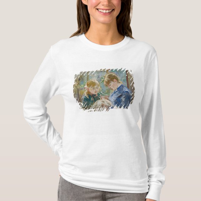 The Artist's Daughter, Julie, with her Nanny T-Shirt (Front)