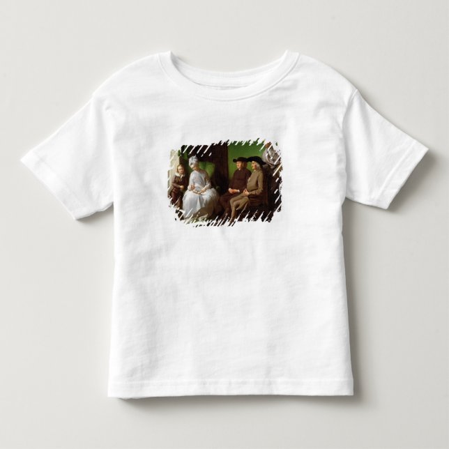 The Artist's Family (oil on canvas) Toddler T-shirt (Front)