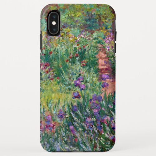 The Artists Garden at Giverny by Claude Monet iPhone XS Max Case