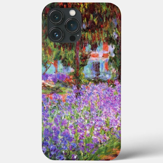 The Artist's Garden at Giverny by Monet Case-Mate iPhone Case (Back)
