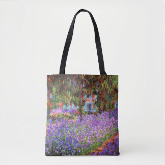 The Artist's Garden at Giverny by Monet Tote Bag