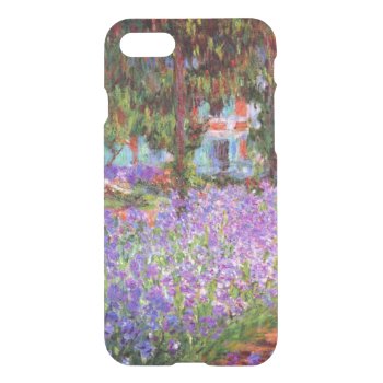 The Artist's Garden At Giverny By Monet Iphone Se/8/7 Case by GalleryGreats at Zazzle