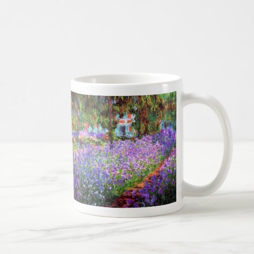 The Artists Garden at Giverny Claude Monet Coffee Mug