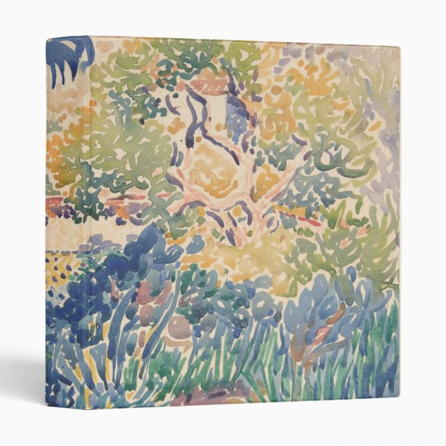 The Artist's Garden at Saint-Clair | 1904-5 3 Ring Binder (Front/Spine)
