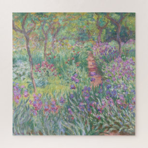 "THE ARTISTS GARDEN" BY CLAUDE MONET PUZZLE