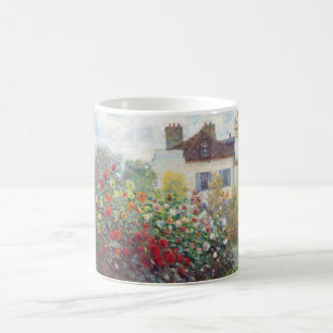The Artist's Garden in Argenteuil by Claude Monet Coffee Mug