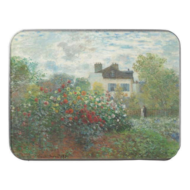 The Artist's Garden in Argenteuil Monet Jigsaw Puzzle (Case Horizontal)