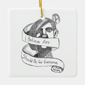 The Artist's Hero Ornament