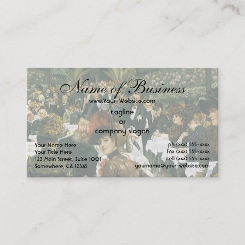 The Artists Ladies by James Tissot Business Card