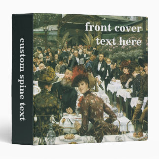 The Artist's Ladies by James Tissot, Vintage Art Binder