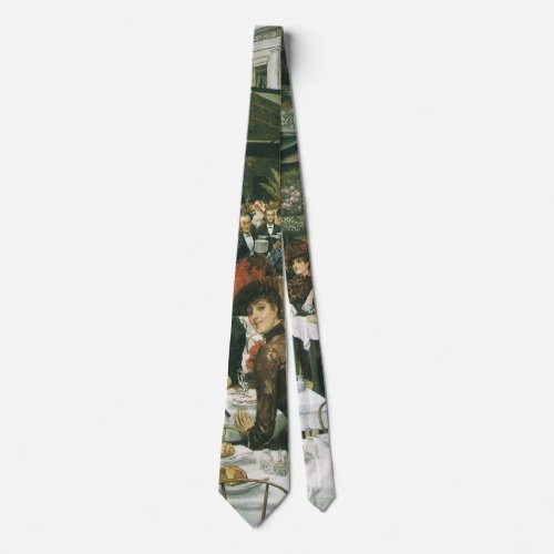 The Artists Ladies by James Tissot Vintage Art Neck Tie