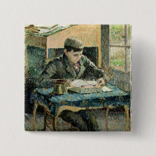 The Artist's Son, 1893 (oil on canvas) Button