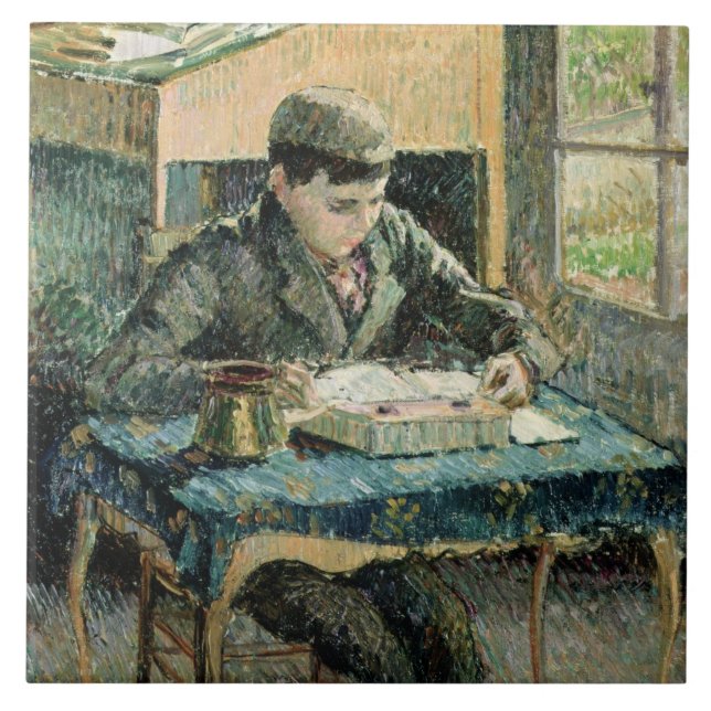 The Artist's Son, 1893 (oil on canvas) Ceramic Tile (Front)