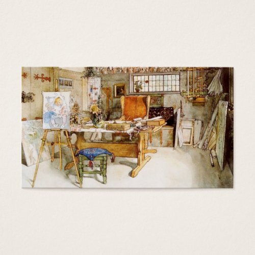 The Artist's Studio Business Card Templates