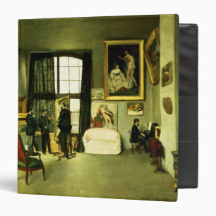 The Artist's Studio, 1870 3 Ring Binder