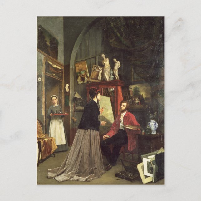 The Artist's Studio Postcard (Front)