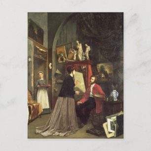 The Artist's Studio Postcard