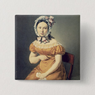 The artist's wife Catharine, 1825 Button