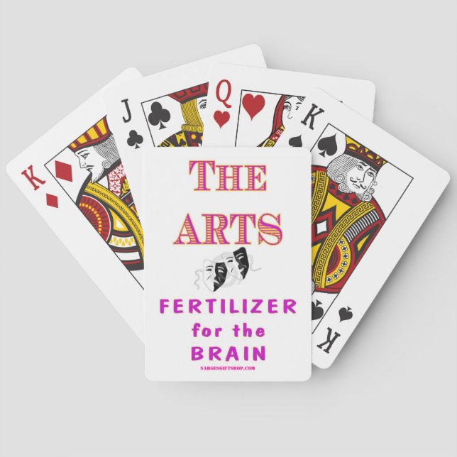 THE ARTS POKER CARDS (Back)