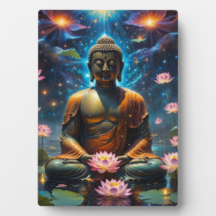 The Ascended Master Buddha Plaque