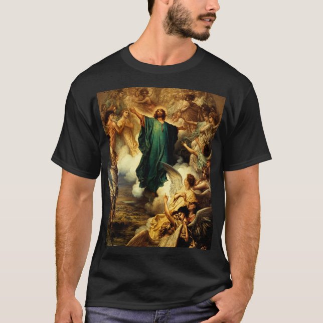 The Ascension, 1879 by Gustave Dore T-Shirt (Front)