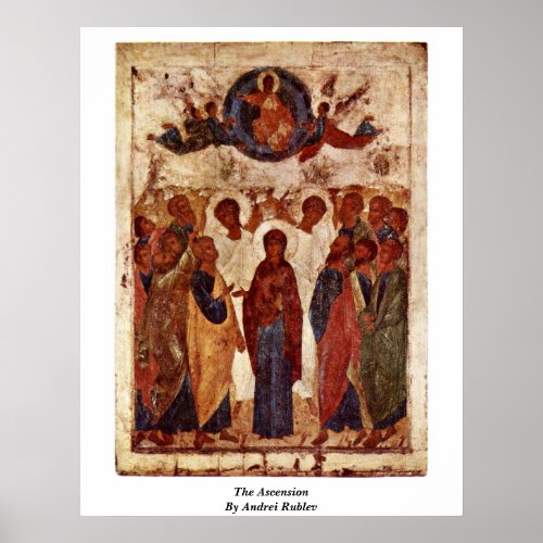 The Ascension By Andrei Rublev Poster
