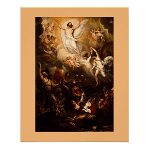 The Ascension by Benjamin West Poster
