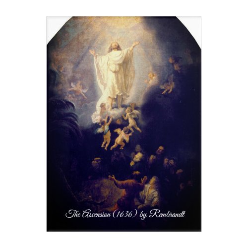 The Ascension by Rembrandt Acrylic Print
