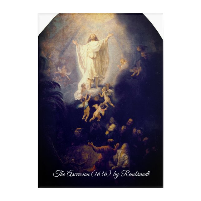 The Ascension by Rembrandt Acrylic Print (Front)